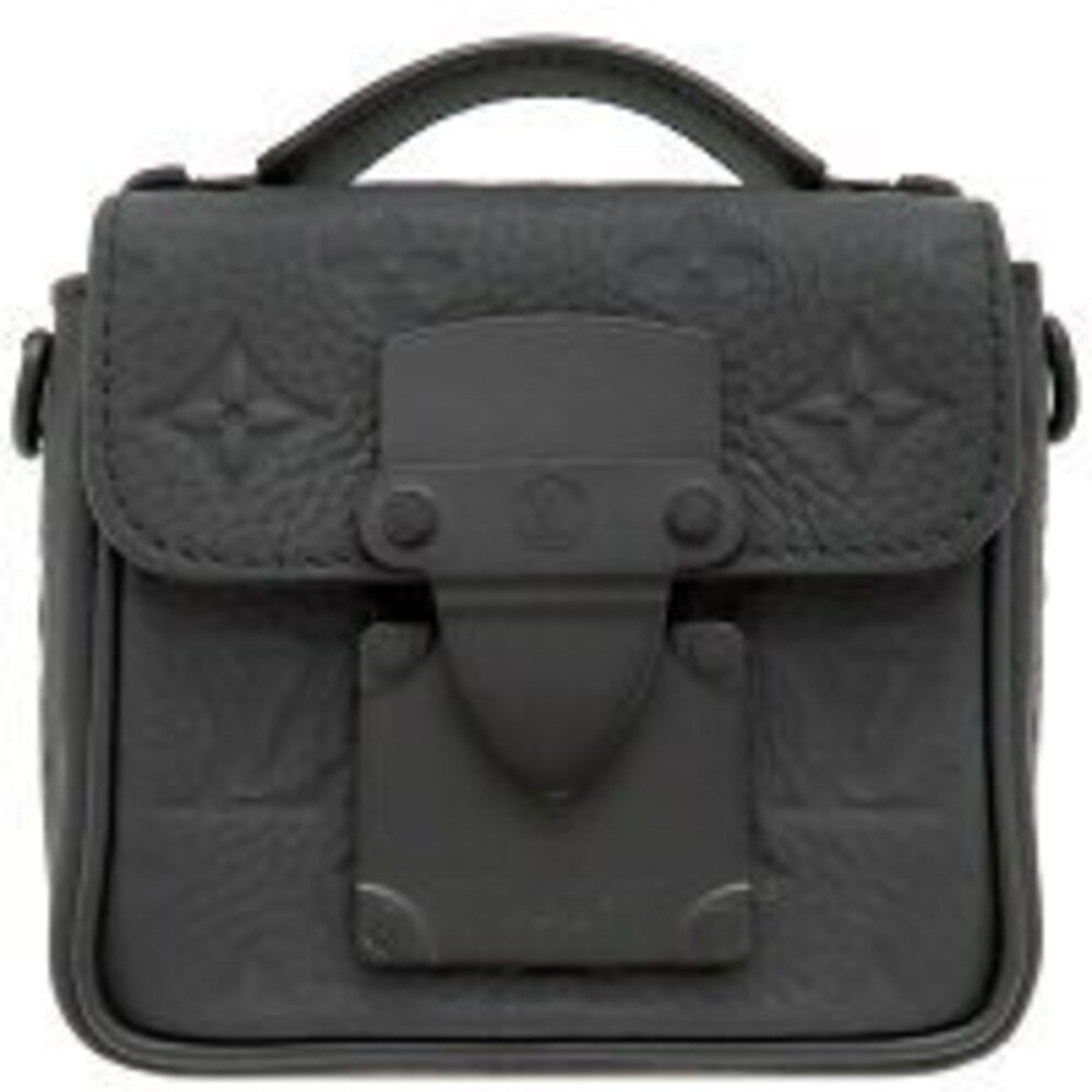 Louis Vuitton Pico S Lock Black Shoulder Bag Crossbody